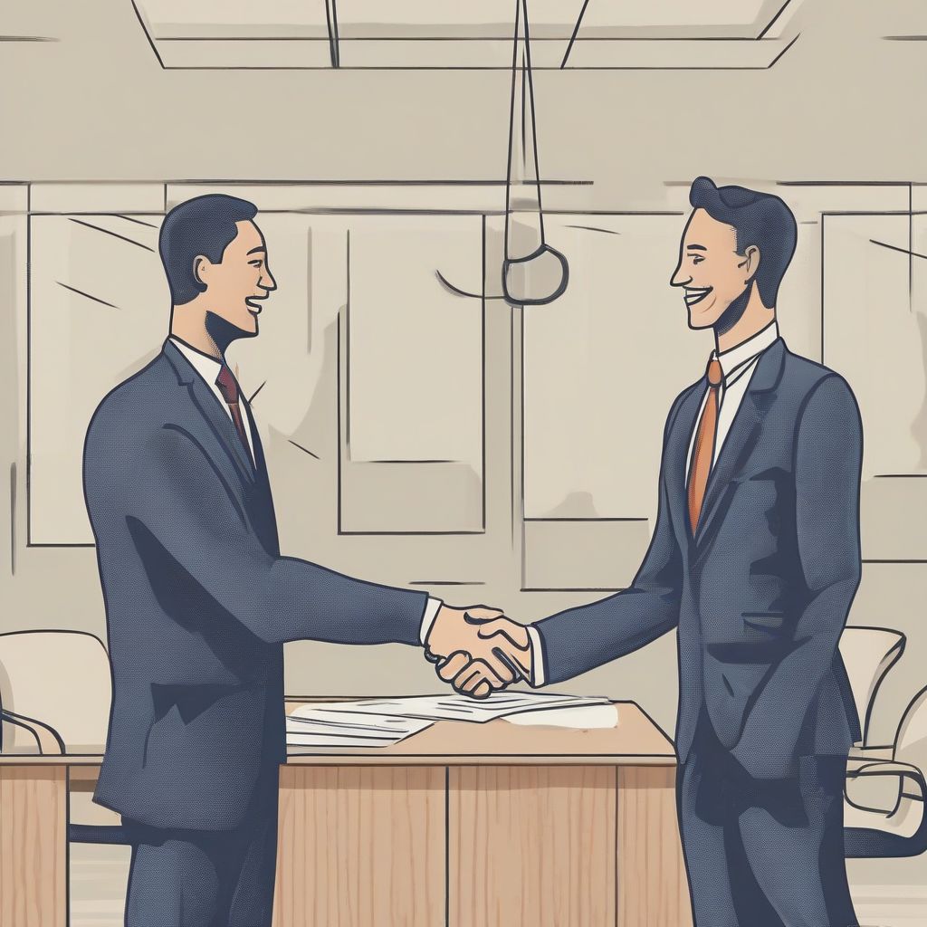 Commercial Insurance Handshake